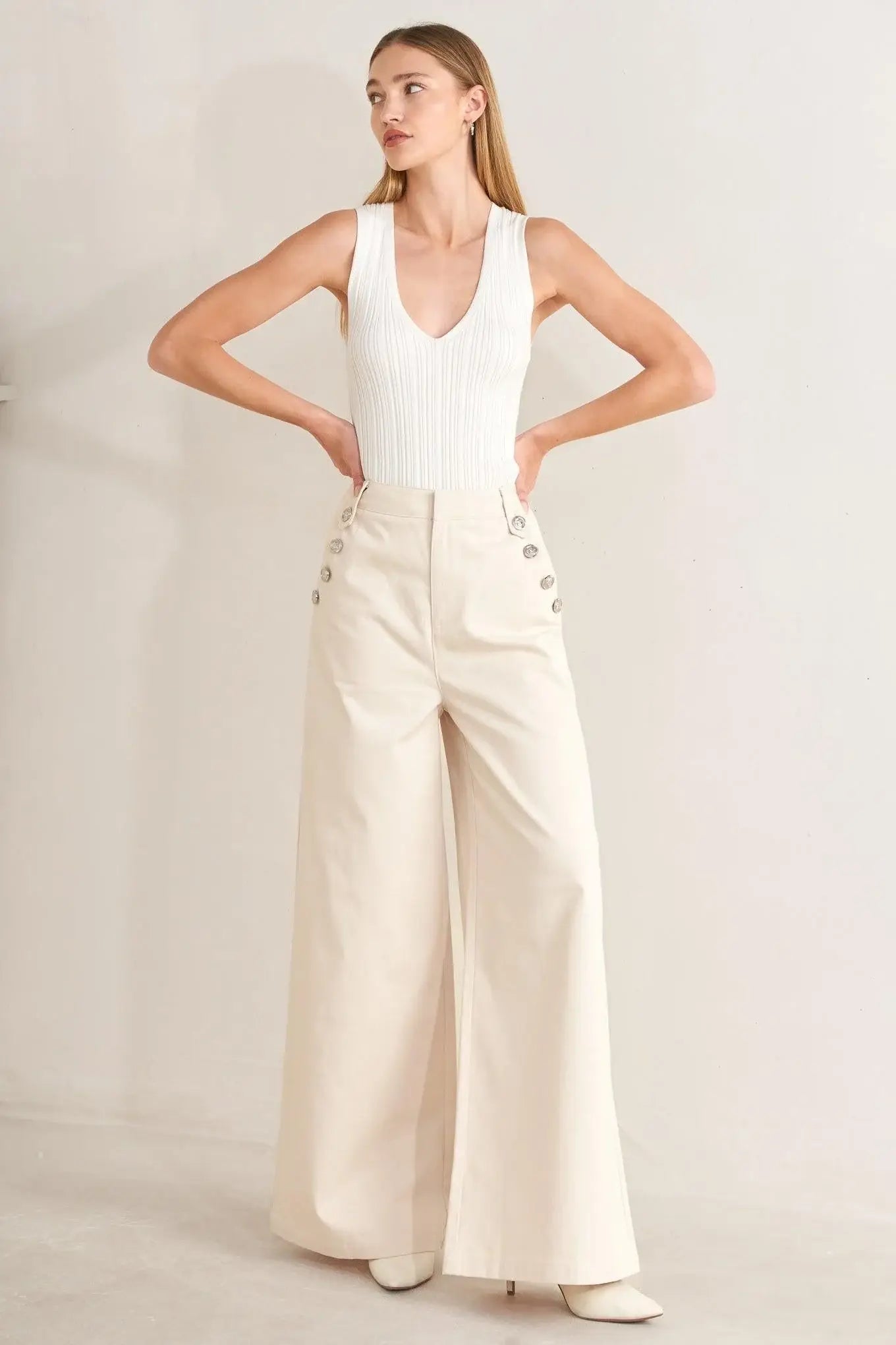 RUNWAY TAILORED WOVEN PANTS - Flying Tomato - Flyclothing LLC