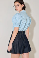 LOVESONG IN DENIM SKORT - Flying Tomato - Flyclothing LLC