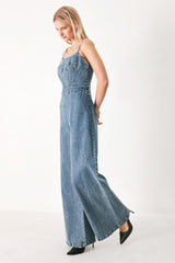 ROCK YOUR DENIM JUMPSUIT - Flying Tomato - Flyclothing LLC