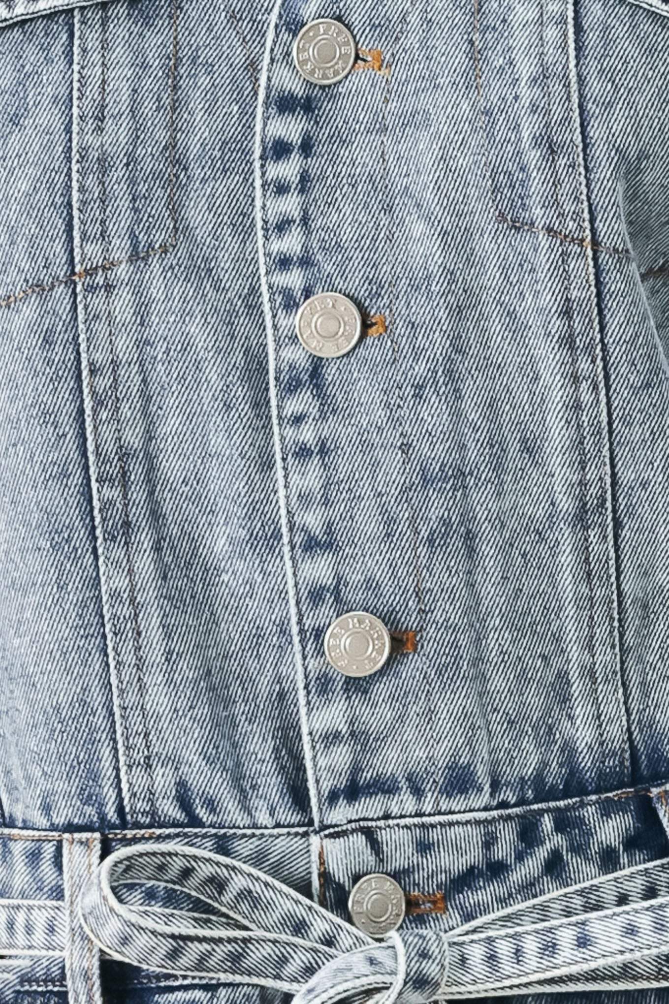 WEEKEND BLUE LOOK DENIM ROMPER - Flying Tomato - Flyclothing LLC