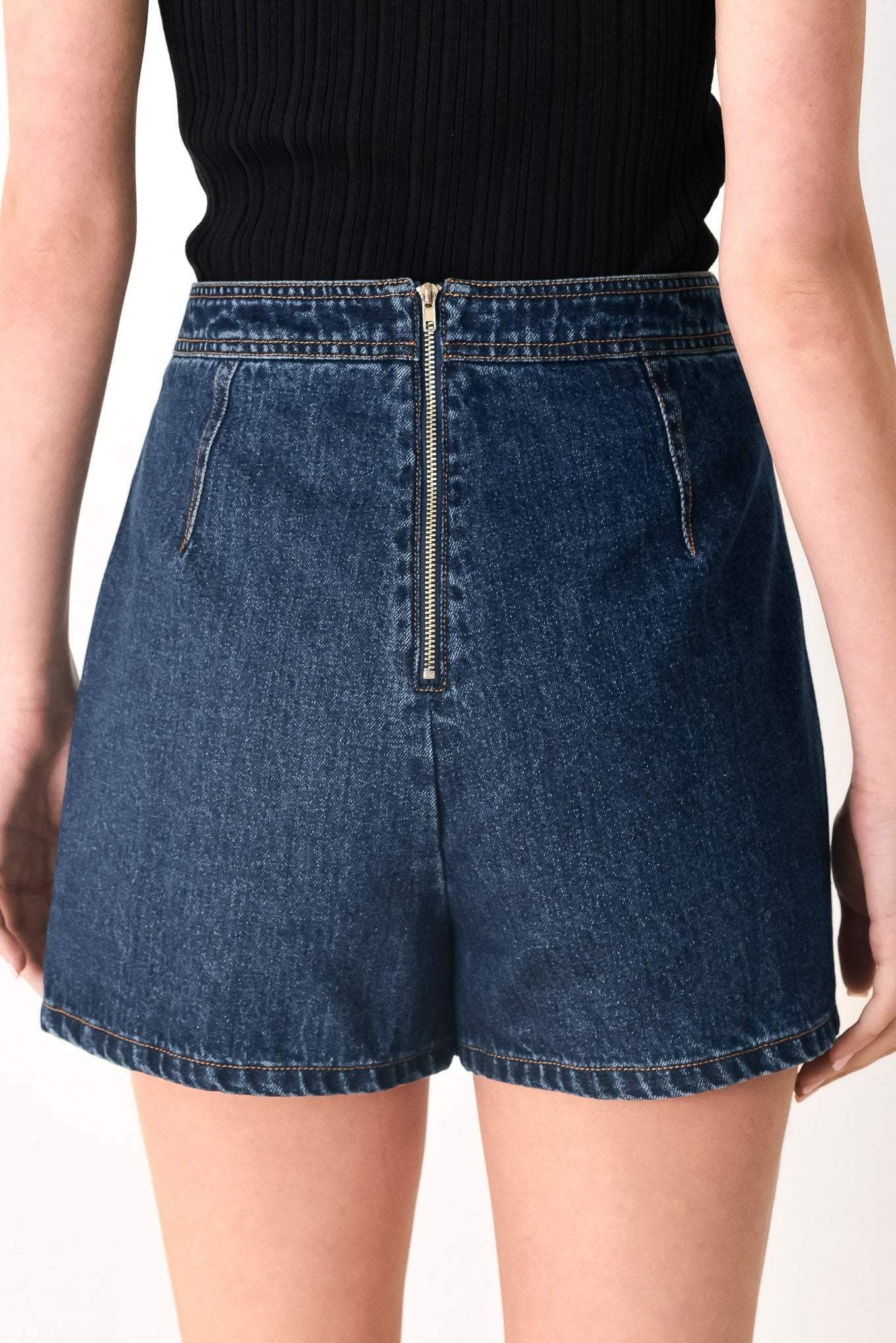 RUN THE CITY DENIM SKORT - Flying Tomato - Flyclothing LLC