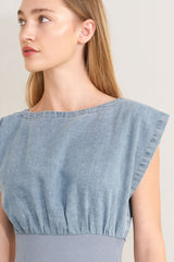 RUNNING IN DENIM JUMPSUIT - Flying Tomato - Flyclothing LLC