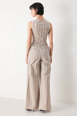 NATURAL RHYTHM WOVEN JUMPSUIT - Flying Tomato - Flyclothing LLC