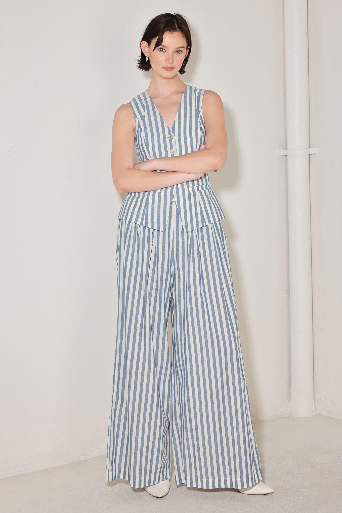 OCEAN DRIVE RHYTHM WOVEN PANTS - Flying Tomato - Flyclothing LLC