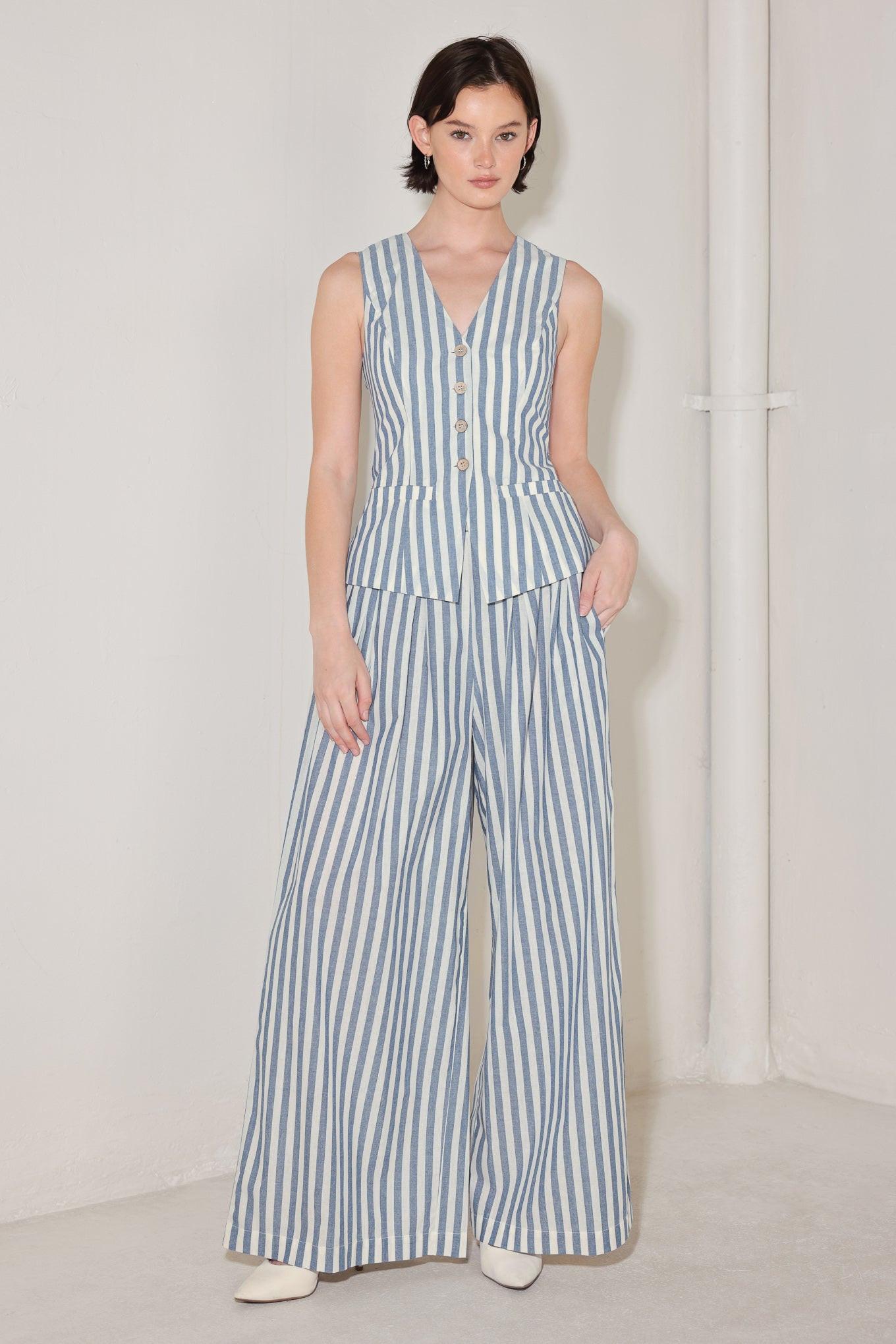 OCEAN DRIVE RHYTHM WOVEN PANTS - Flying Tomato - Flyclothing LLC