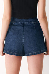 OFF DUTY DENIM SKORT - Flying Tomato - Flyclothing LLC