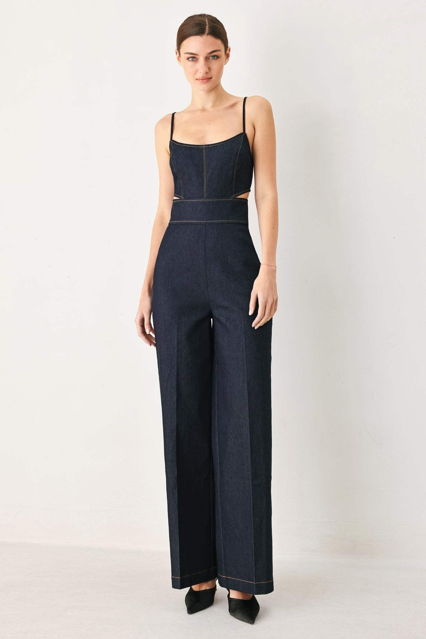 LOVELY MUSE DENIM JUMPSUIT