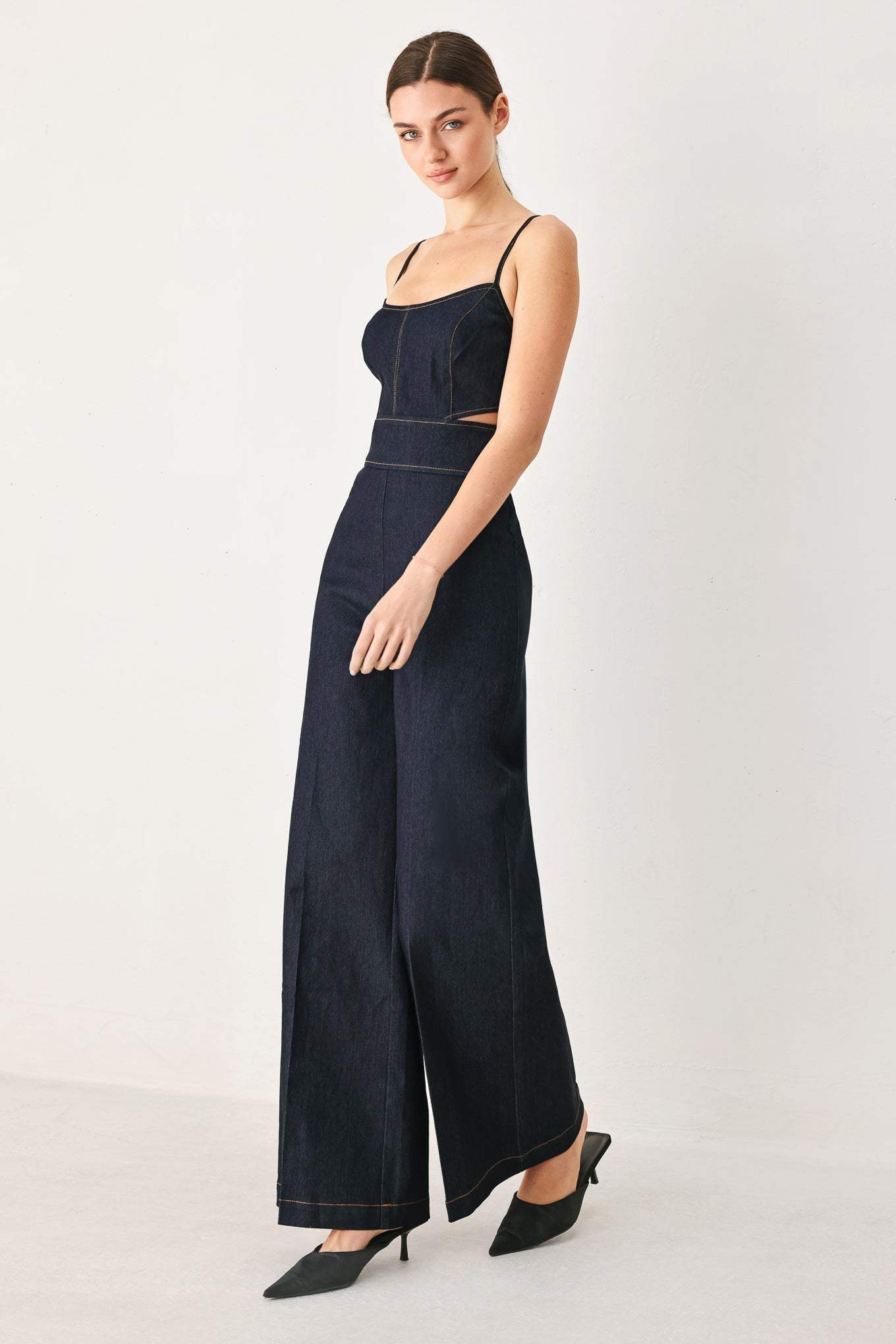 LOVELY MUSE DENIM JUMPSUIT