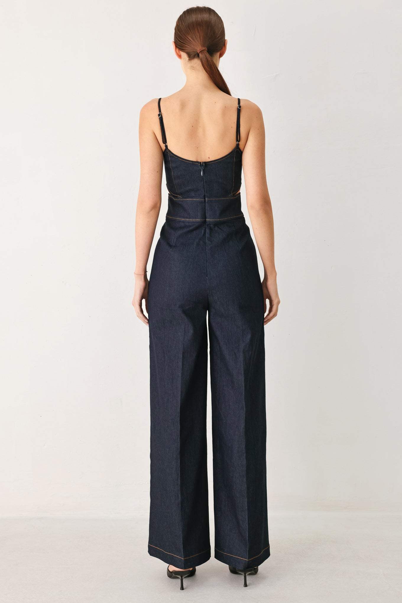 LOVELY MUSE DENIM JUMPSUIT