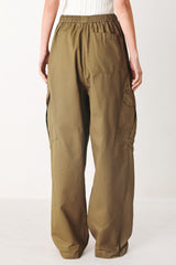 STAY IN MOTION WOVEN BARREL PANTS - Flying Tomato - Flyclothing LLC