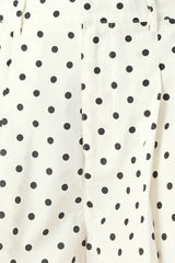 CHAMPAGNE DOTS WOVEN SHORTS