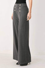 MODERN PINSTRIPE WOVEN PANTS