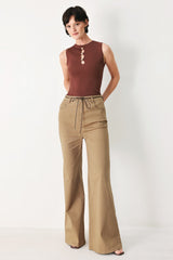 SAHARA SOUL WOVEN PANTS - Flying Tomato - Flyclothing LLC