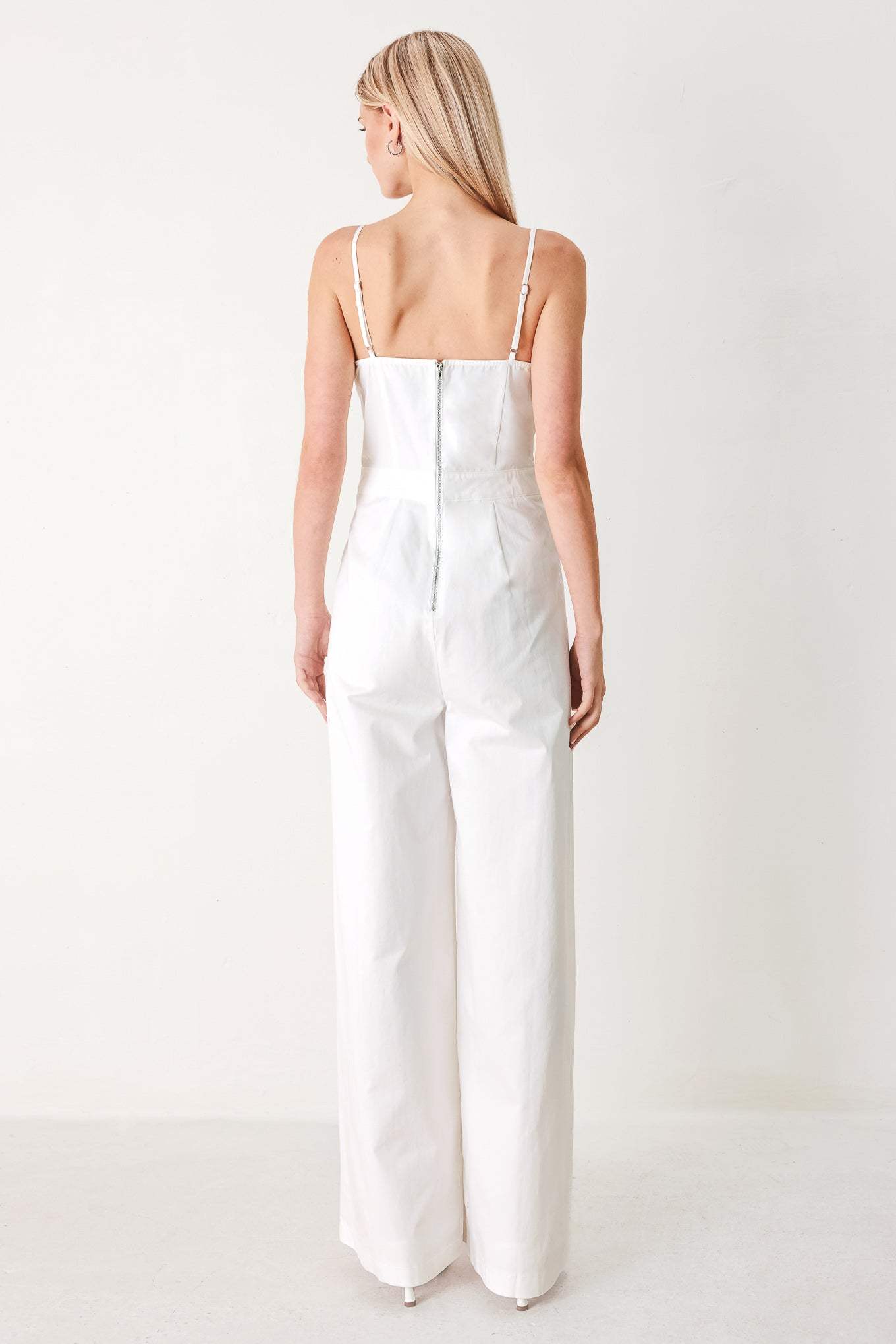TRUE LOVE LOOK WOVEN JUMPSUIT - Flying Tomato - Flyclothing LLC