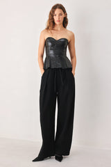 NIGHTSHADE FLOWY DRAWSTRING WOVEN PANTS