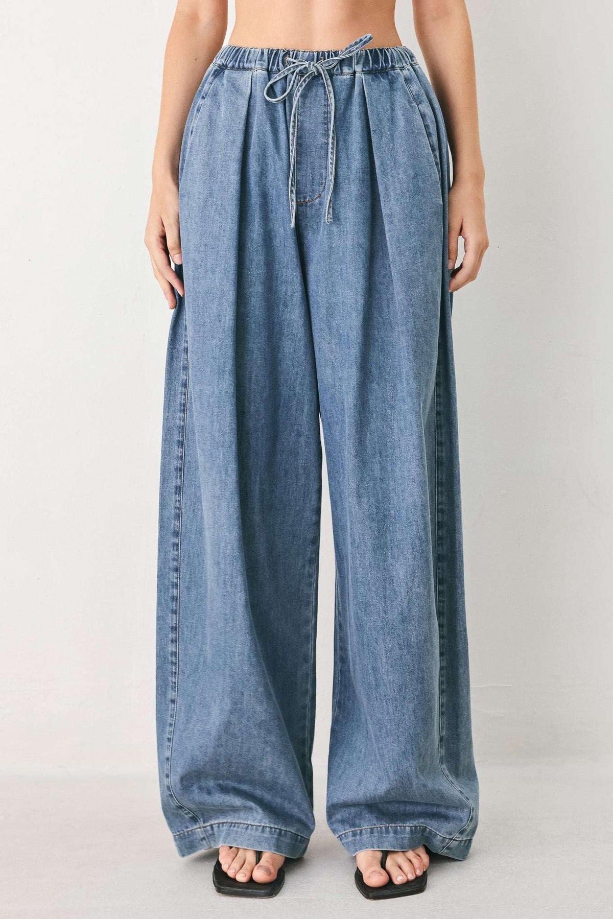 RELAXED RETREAT DENIM PANTS - Flying Tomato - Flyclothing LLC