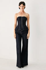 SAINT TROPEZ DENIM PANTS