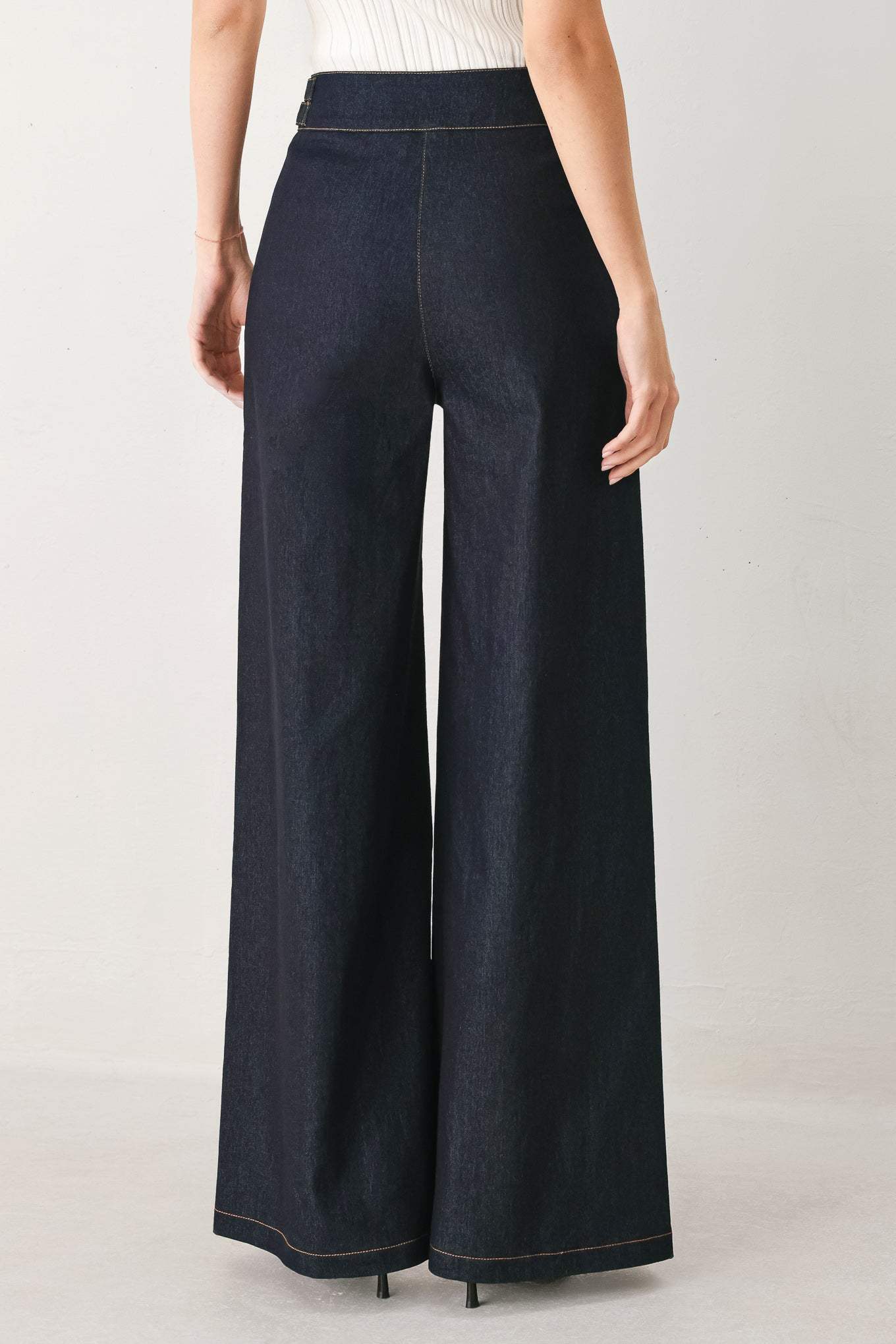 DARK INDIGO DENIM PANTS - Flying Tomato - Flyclothing LLC