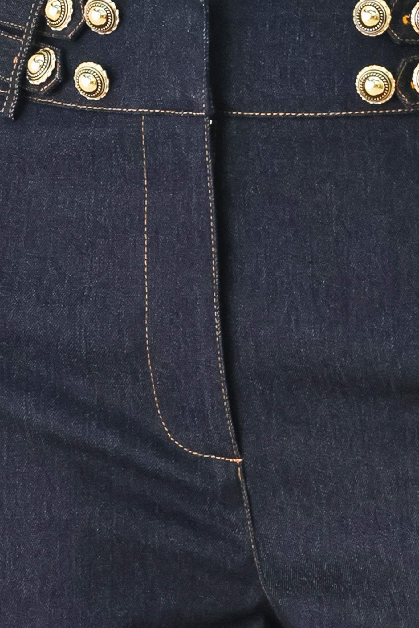 DARK INDIGO DENIM PANTS - Flying Tomato - Flyclothing LLC