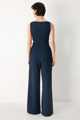 AFTER HOURS ELEGANCE WOVEN JUMPSUIT