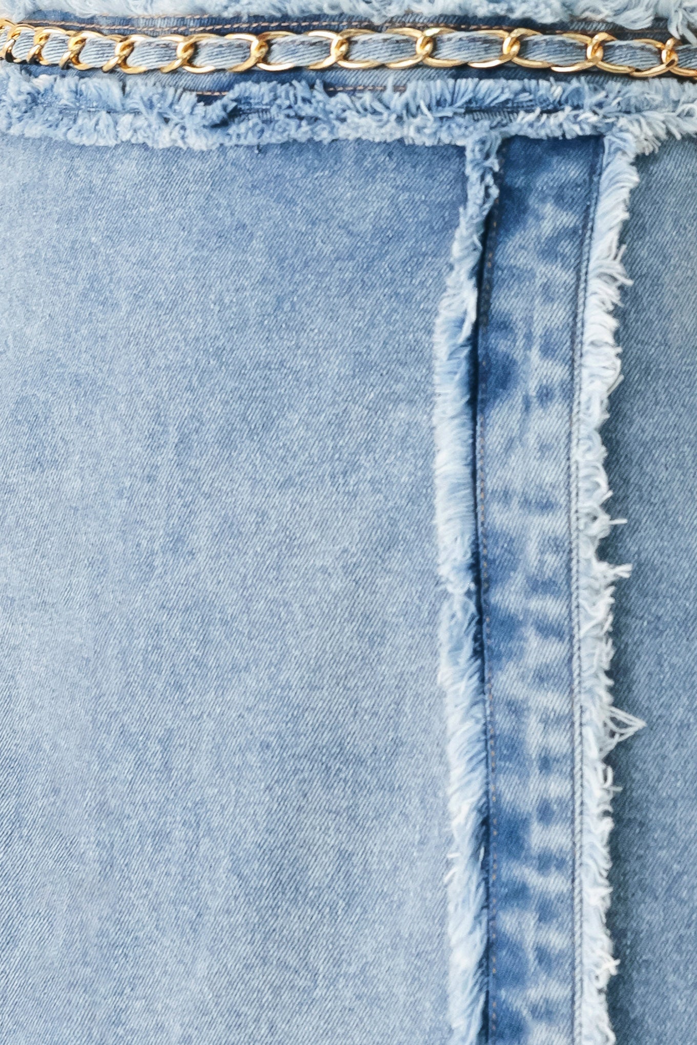 SKYWARD LINKED DENIM CROP SKORT - Flying Tomato - Flyclothing LLC