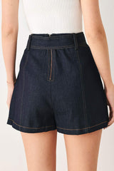 CHIC CHARM DENIM SKORT - Flying Tomato - Flyclothing LLC