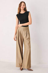 STONEWASH RELAXED WOVEN PANTS