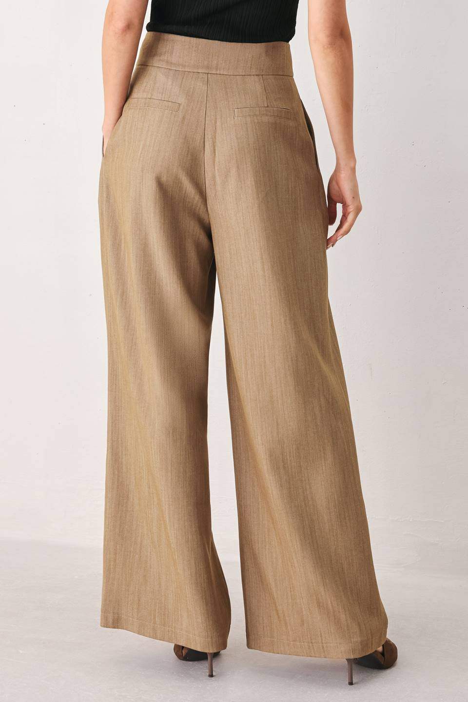 STONEWASH RELAXED WOVEN PANTS