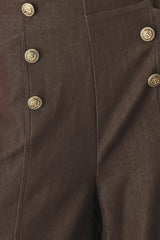 ESPRESSO MUSE WOVEN CULOTTES PANTS