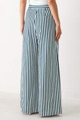 PORTSIDE STRIPE WOVEN WIDE LEG PANTS - Flying Tomato - Flyclothing LLC