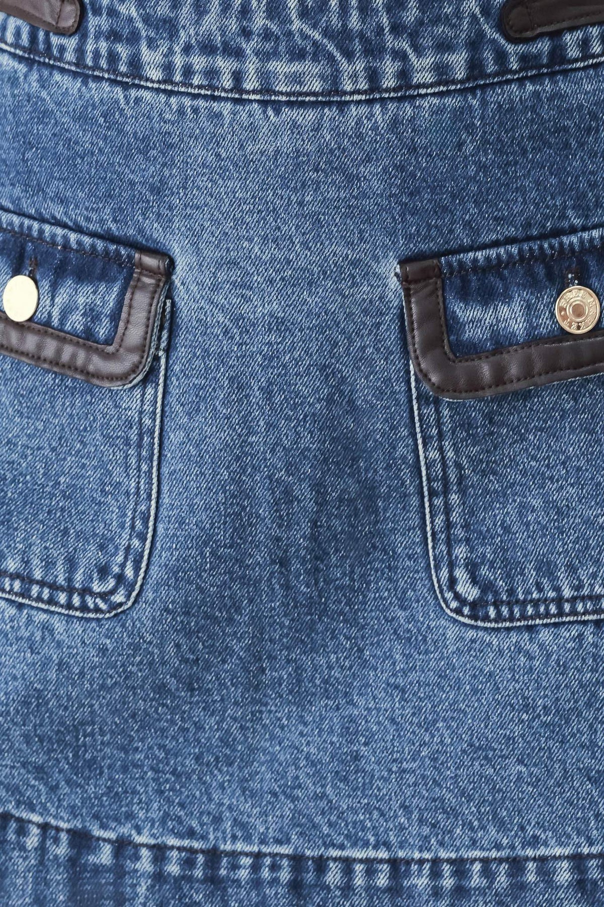 VINTAGE DENIM RENDEZVOUS DENIM SKORT - Flying Tomato - Flyclothing LLC