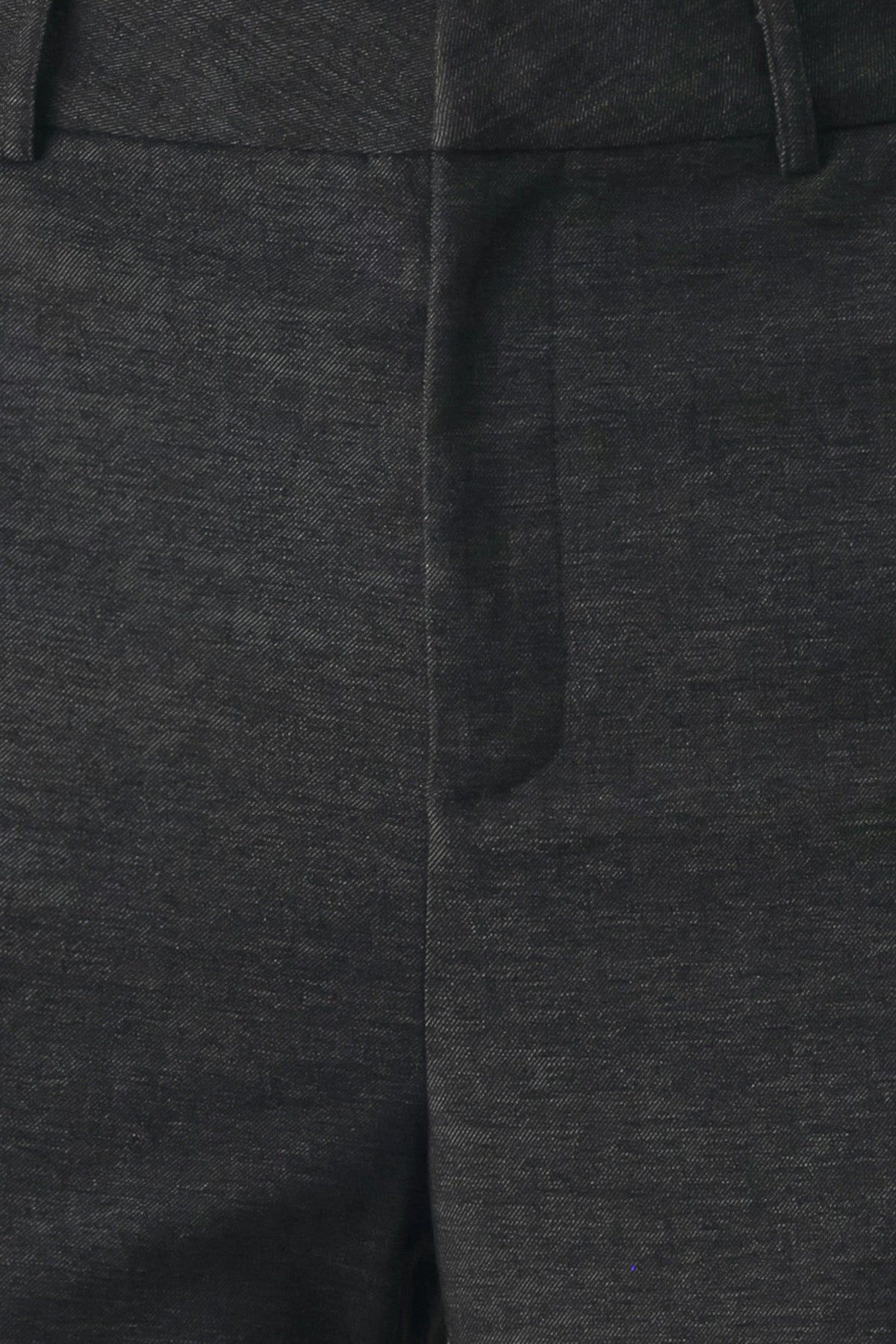 COMMAND NOIR BLACK BUTTON-HEM FLARE PANTS - Flying Tomato - Flyclothing LLC