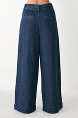 DEEP INDIGO MODERN MUSE DENIM PANTS