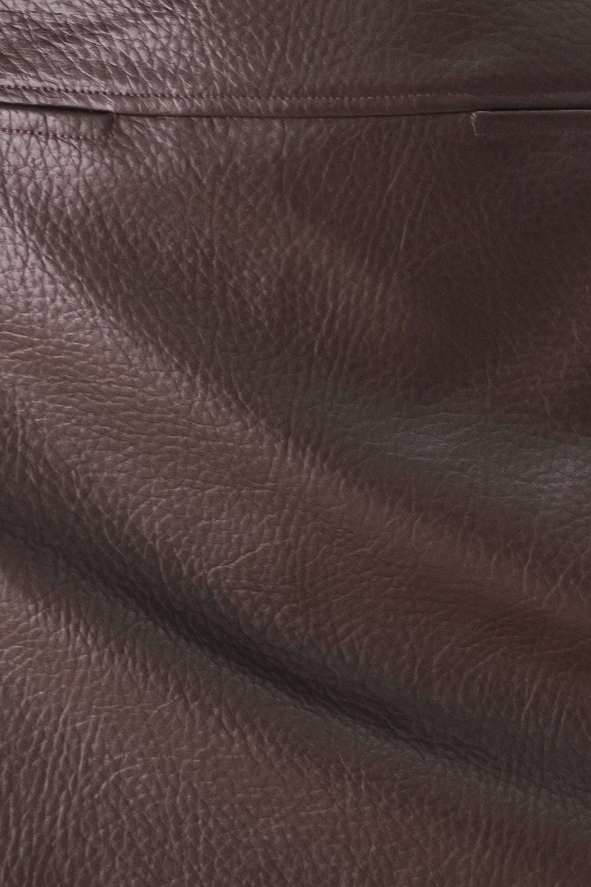 REBEL ROMANCE FAUX LEATHER SKORT