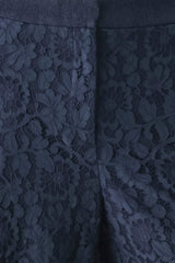 MIDNIGHT PETAL FLOW WOVEN LACE PANTS - Flying Tomato - Flyclothing LLC