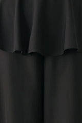 NOIR LAYER BLACK SKIRT-OVERLAY PANTS - Flying Tomato - Flyclothing LLC
