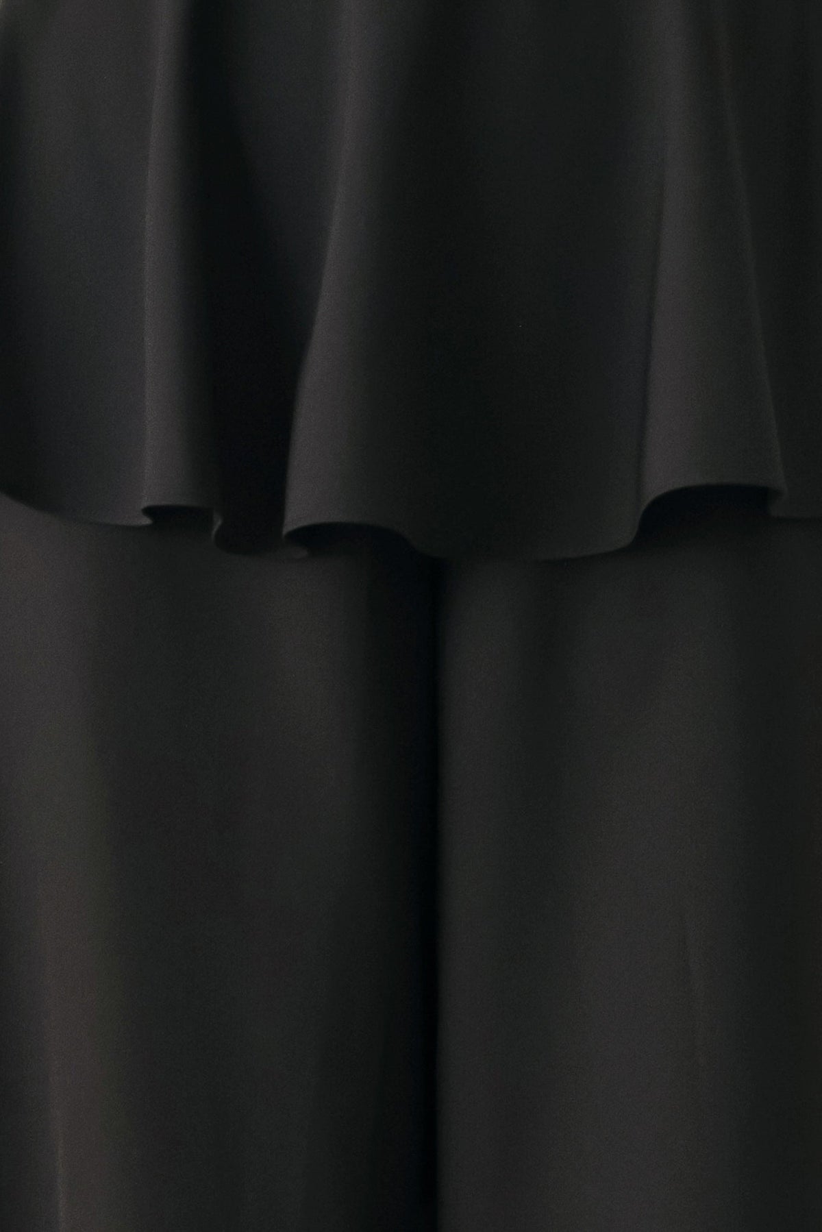 NOIR LAYER BLACK SKIRT-OVERLAY PANTS - Flying Tomato - Flyclothing LLC