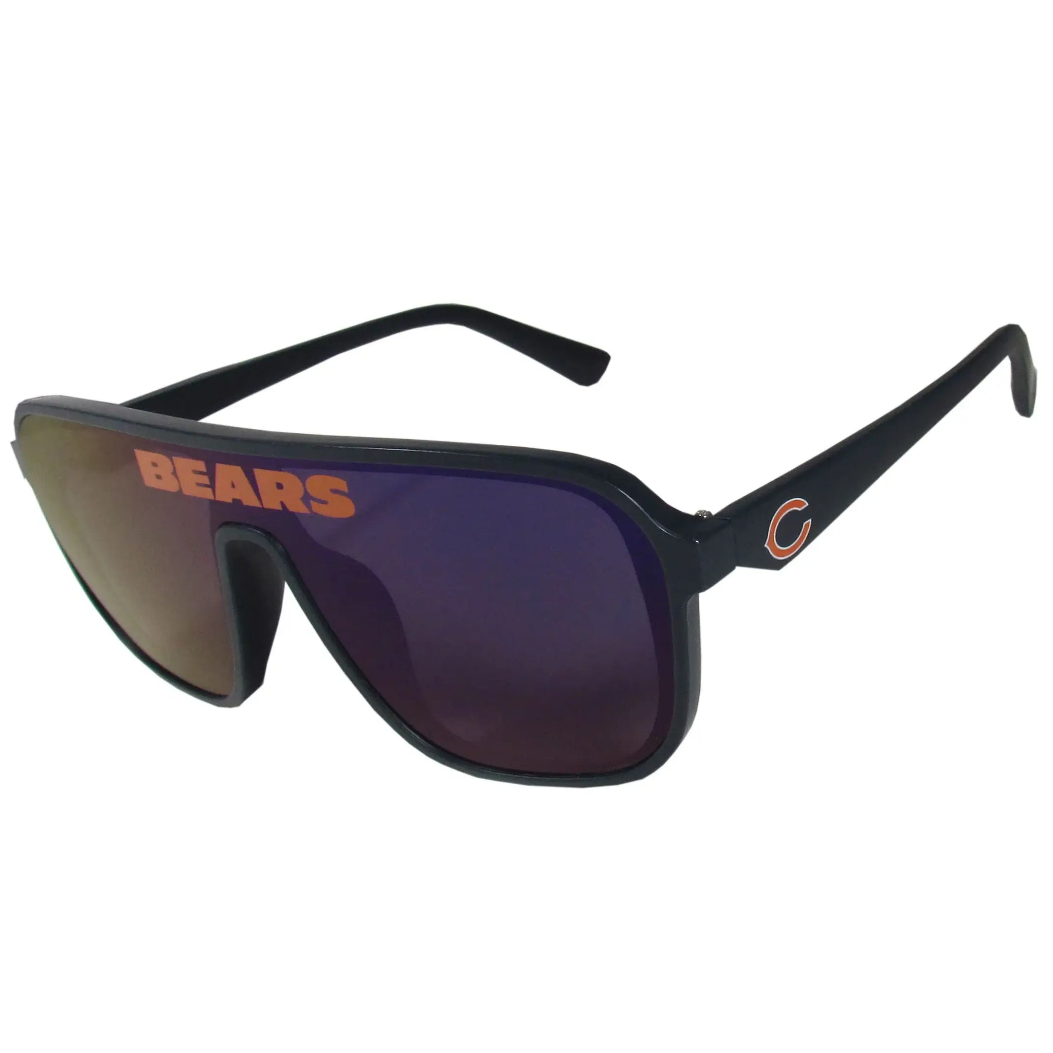 Chicago Bears Aviator Shield Sunglasses - Chicago Bears - Flyclothing LLC