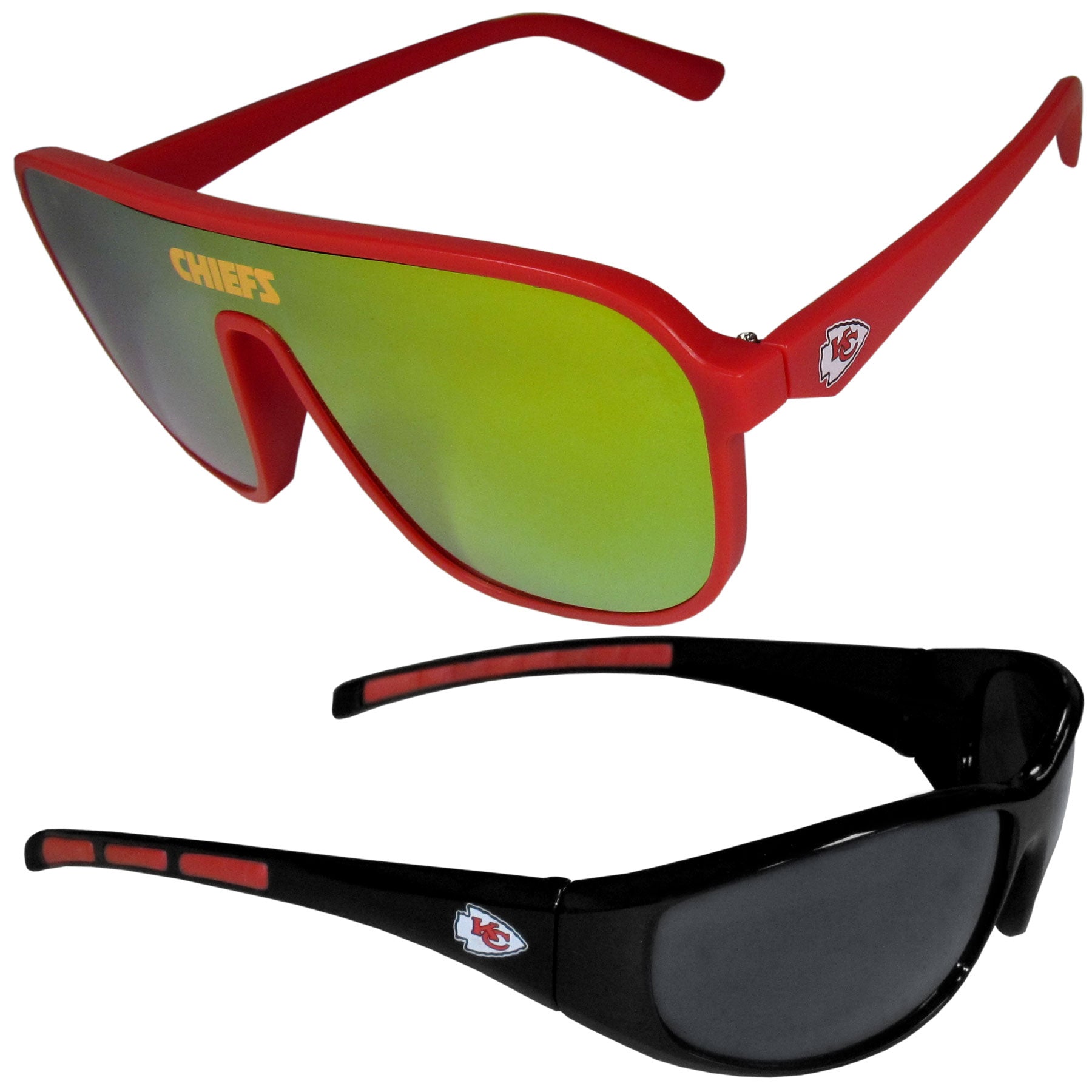 Kansas City Chiefs Wrap Sunglass Combo Set