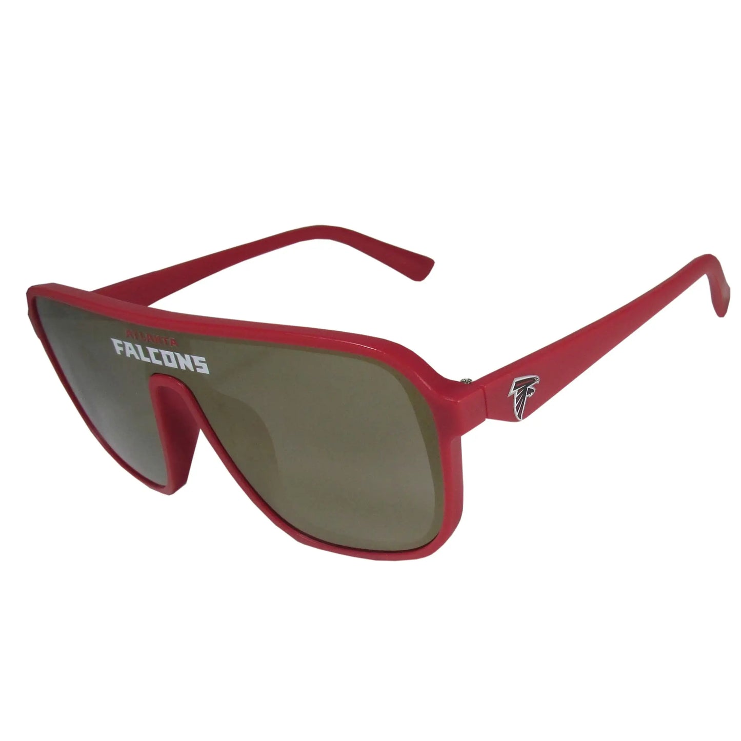 Atlanta Falcons Aviator Shield Sunglasses - Atlanta Falcons - Flyclothing LLC