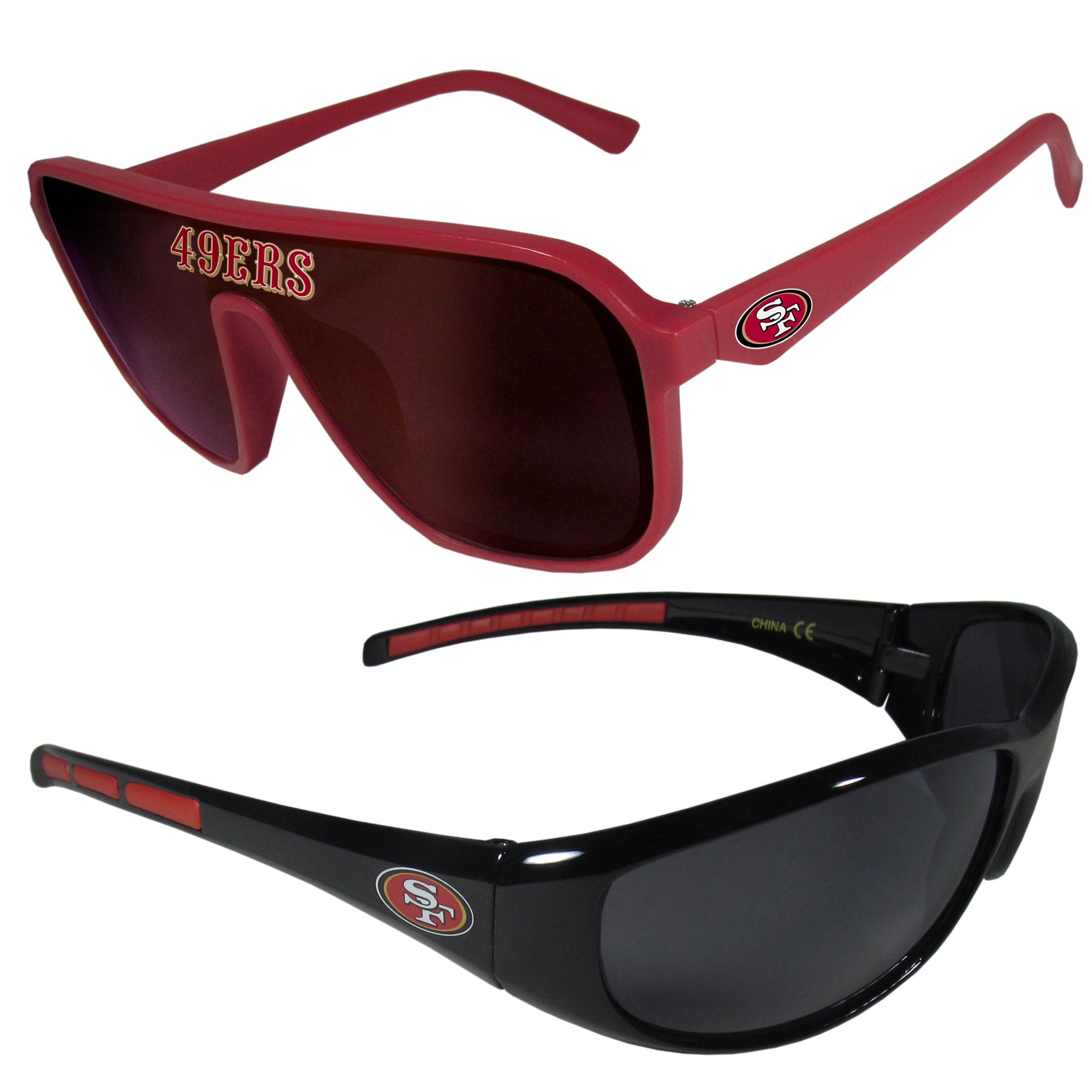 San Francisco 49ers Wrap Sunglass Combo Set