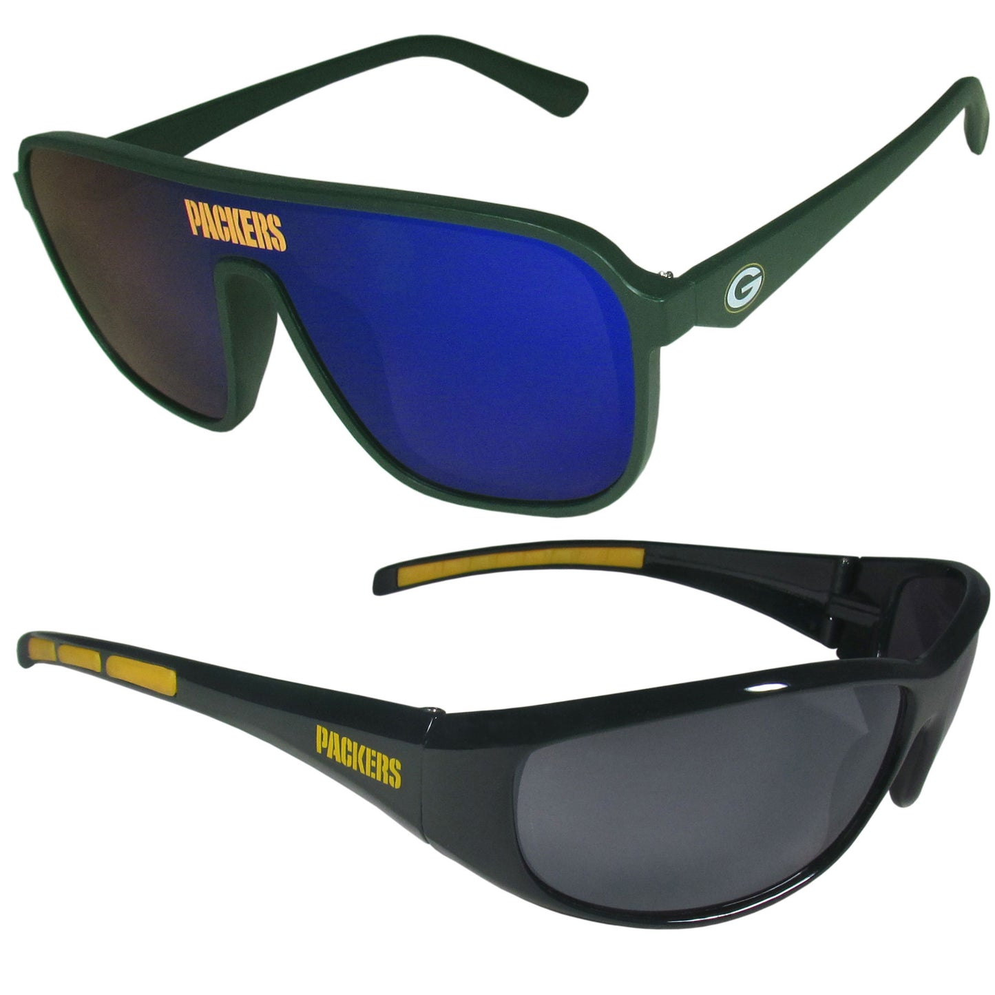 Green Bay Packers Wrap Sunglass Combo Set