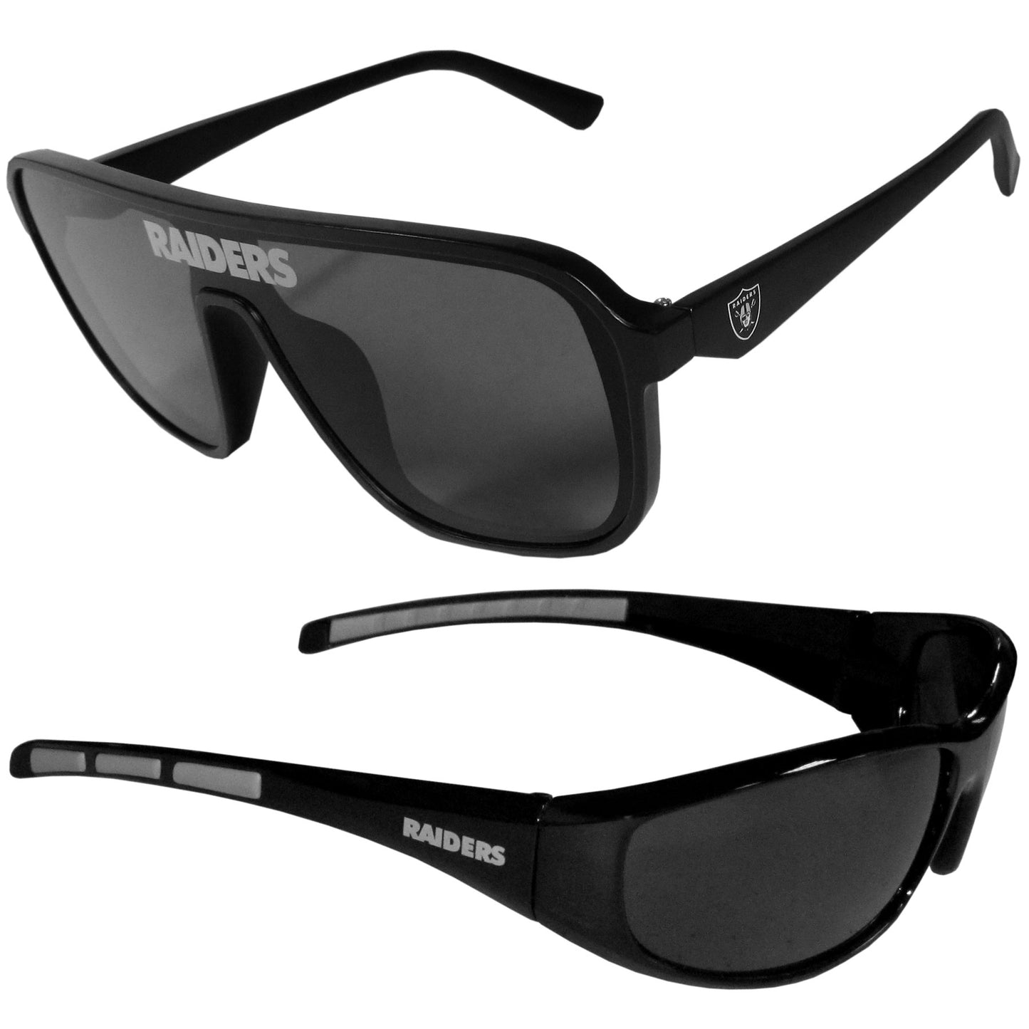 Las Vegas Raiders Wrap Sunglass Combo Set