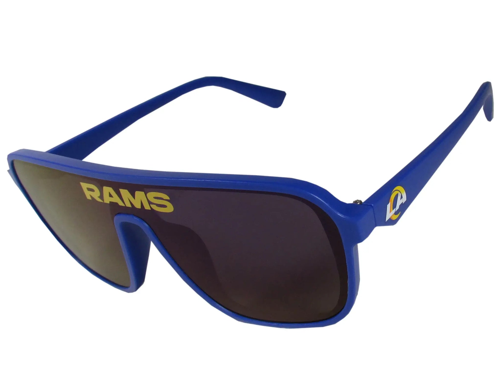 Los Angeles Rams Aviator Shield Sunglasses - Los Angeles Rams - Flyclothing LLC