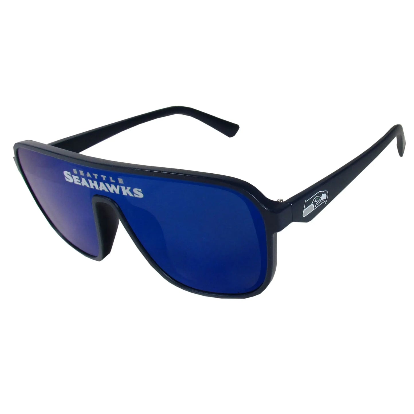 Seattle Seahawks Aviator Shield Sunglasses - Seattle Seahawks - Flyclothing LLC