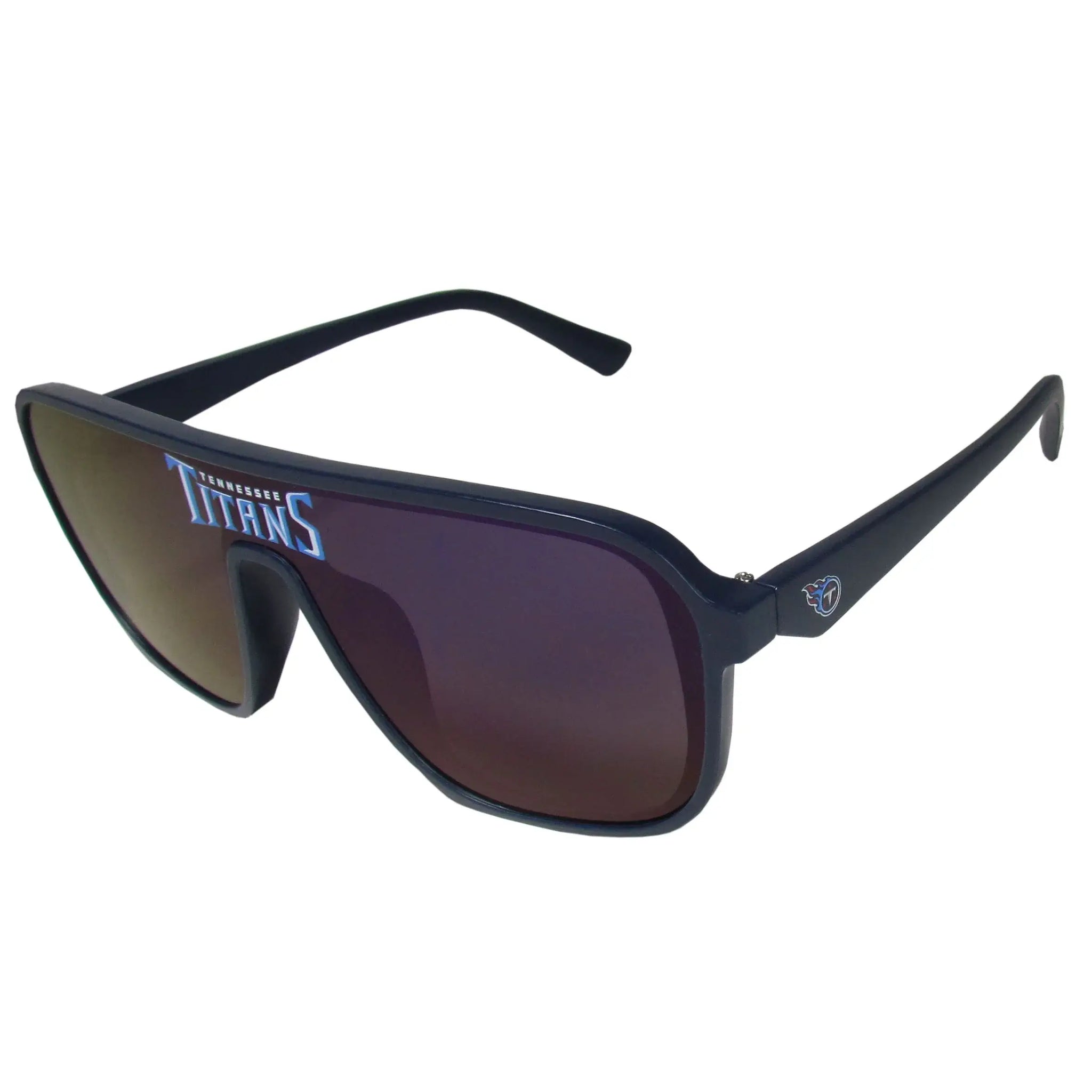 Tennessee Titans Aviator Shield Sunglasses - Tennessee Titans - Flyclothing LLC