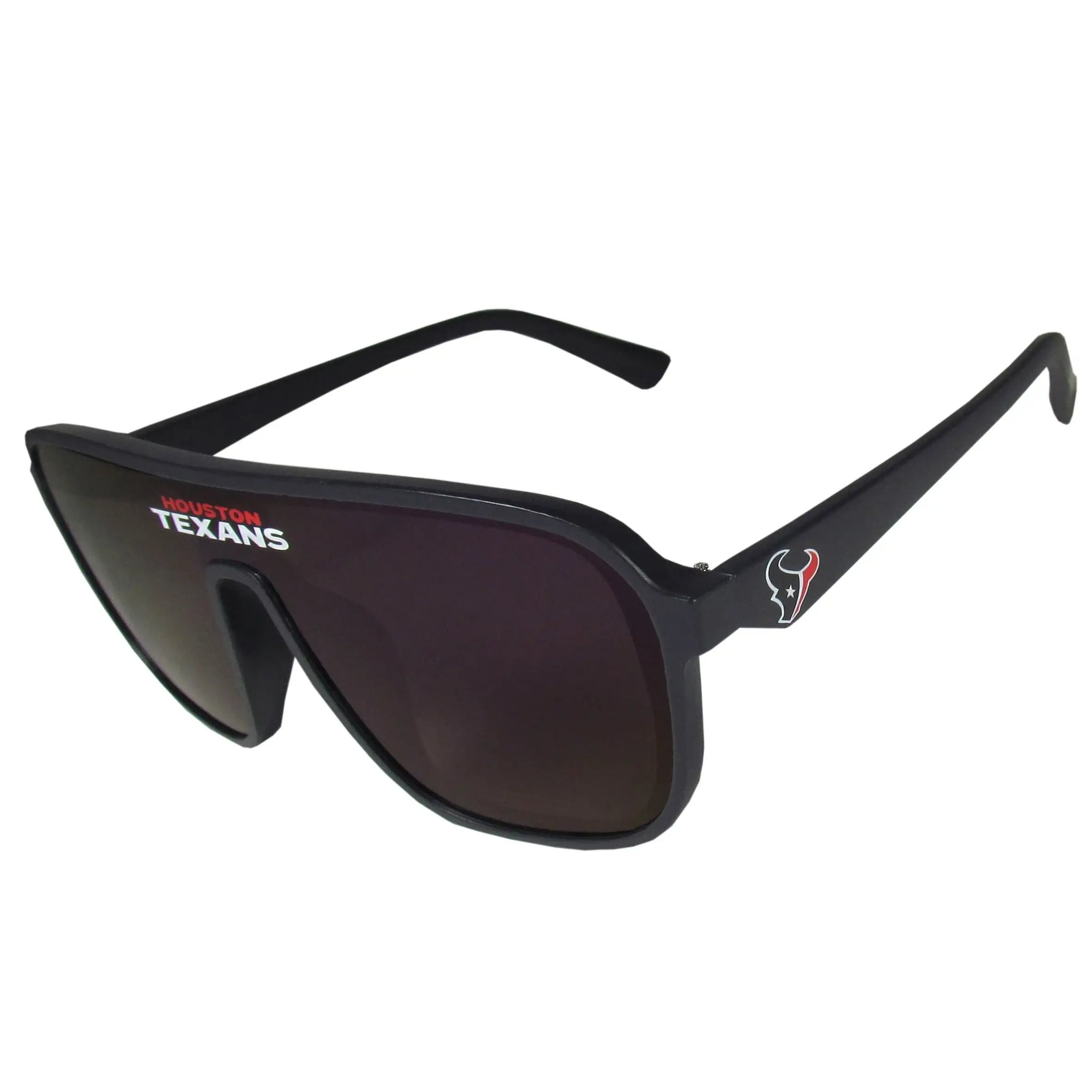 Houston Texans Aviator Shield Sunglasses - Houston Texans - Flyclothing LLC