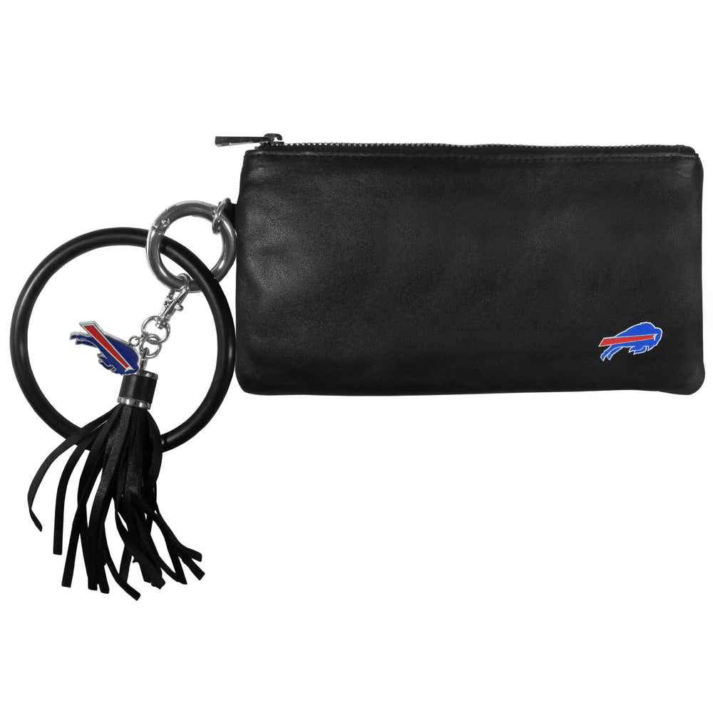Buffalo Bills Leather Women's Bracelet Wallet - Buffalo Bills