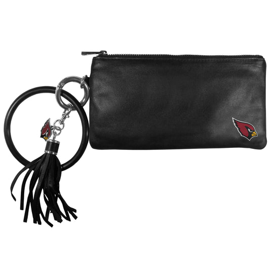 Arizona Cardinals Leather Women's Bracelet Wallet - Arizona Cardinals