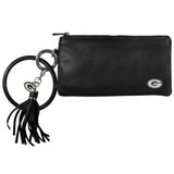 Green Bay Packers Leather Women's Bracelet Wallet - Green Bay Packers